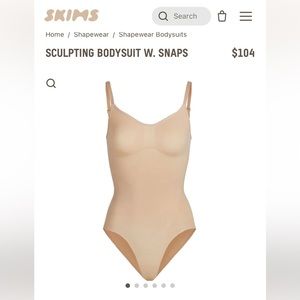 Skims sculpting body suit